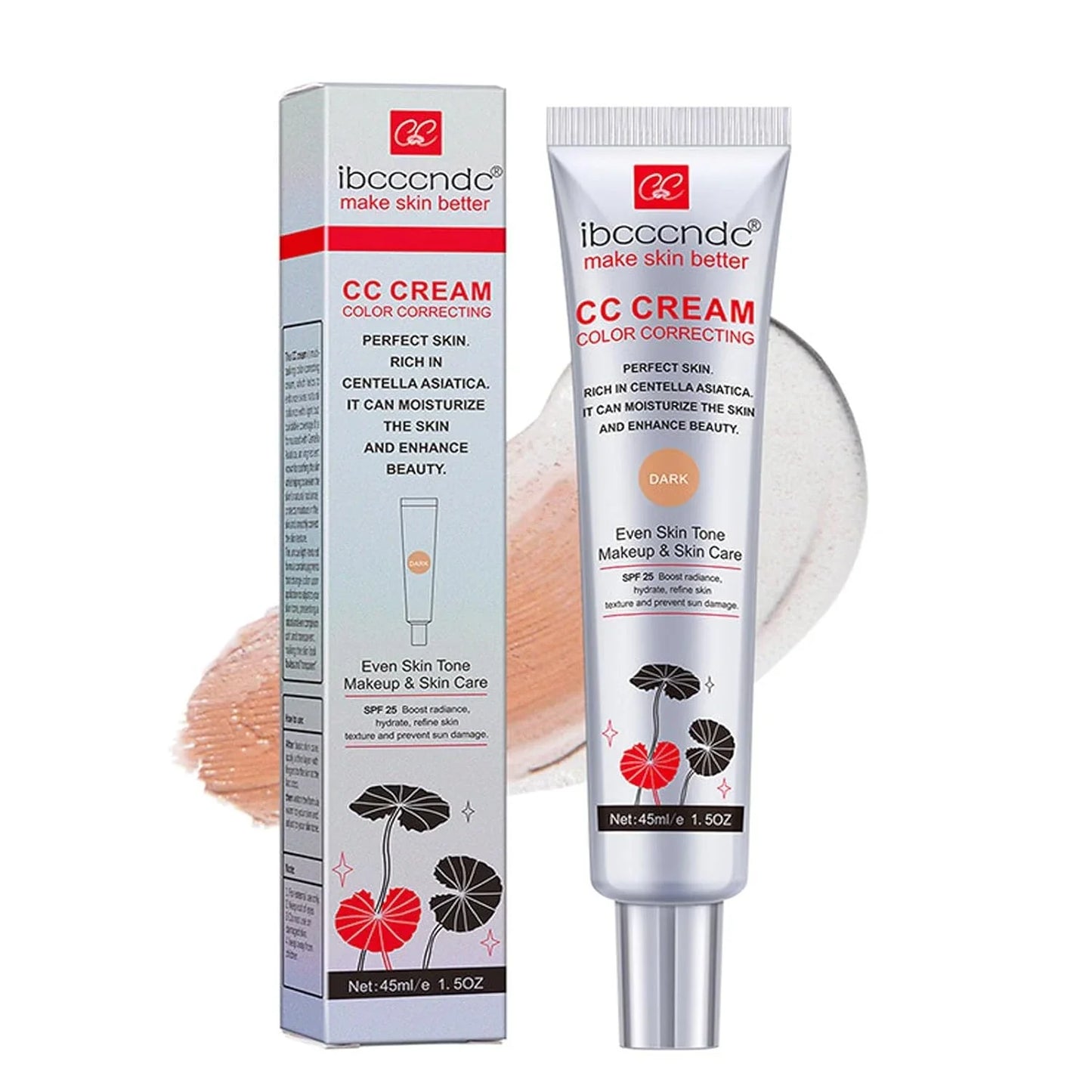 Hydrating CC Cream Foundation with Centella Asiatica