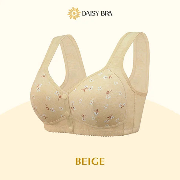 COMFORTABLE  CONVENIENT FRONT BUTTON BRA