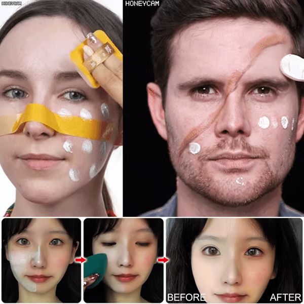 10-Second Makeup Lazy Person&