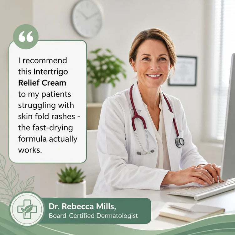 ✨ LAST DAY BUY 1 GET 1 FREE✨Intertrigo Relief Cream treats 99% of skin fold rashes from the first application
