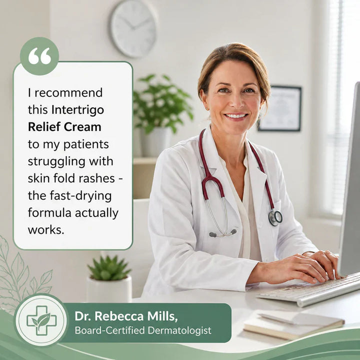 ✨ LAST DAY BUY 1 GET 1 FREE✨Intertrigo Relief Cream treats 99% of skin fold rashes from the first application