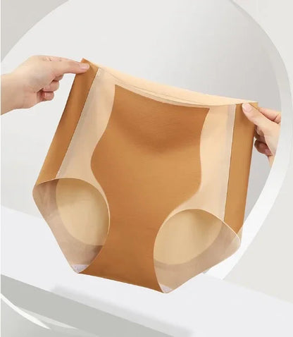 COLOR BLOCK TRACELESS HIP LIFTING SHAPING PANTIES