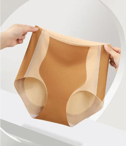 COLOR BLOCK TRACELESS HIP LIFTING SHAPING PANTIES