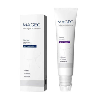 Roller Massage Neck Cream 🧴 Collagen & Hyaluronic Acid | Firms Neck, Reduces Wrinkles & Double Chin