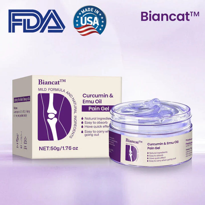 Biancat® Curcumin &amp; Emu Oil Pain Gel