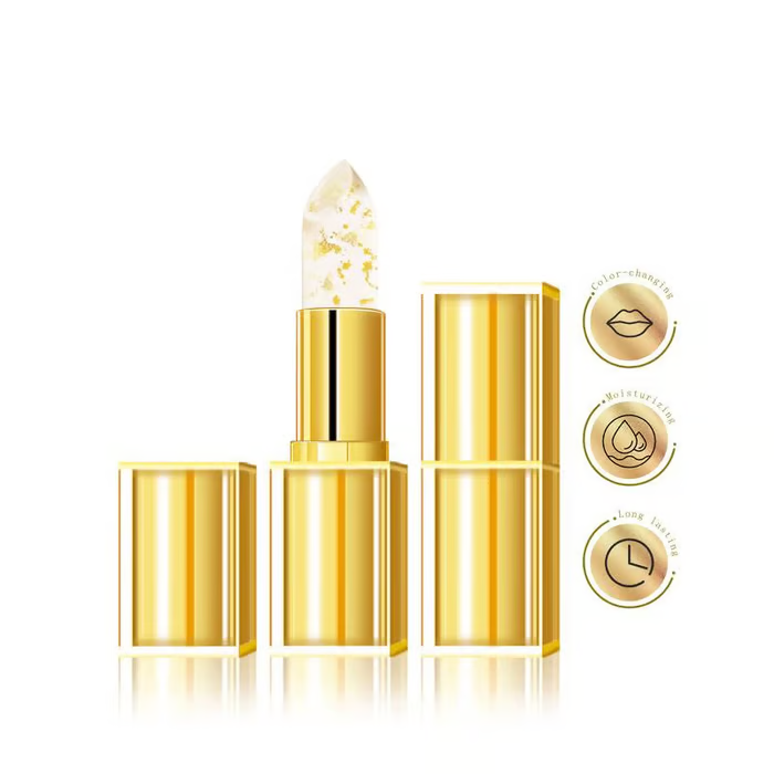 💋 Experience Luxurious Lips - ✨Transferproof Color-Changing Lipstick💄CrystalClear Color Alchemy 💋 Auto-Tints on Contact!