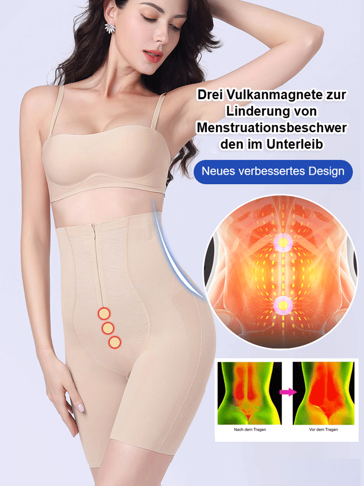 SEAMLESS ZIPPER STRONG BODY SHAPING PANTS HIP LIFTING TUMMY CONTROL PANTS