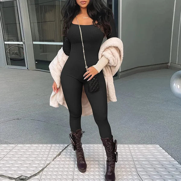 Jumpsuit with Tummy ControlPanel