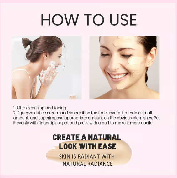 CC+ Cream Illumination SPF50 w/ Luxe Brush Makeup