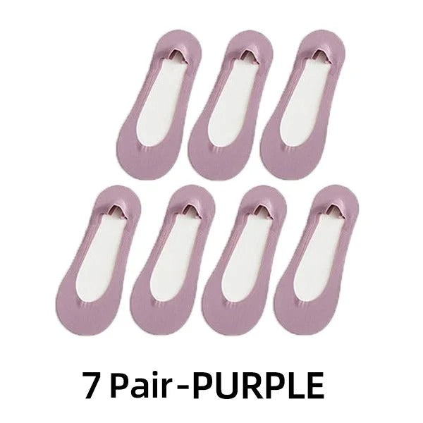 2025 Invisible Non-slip Ice Silk Socks