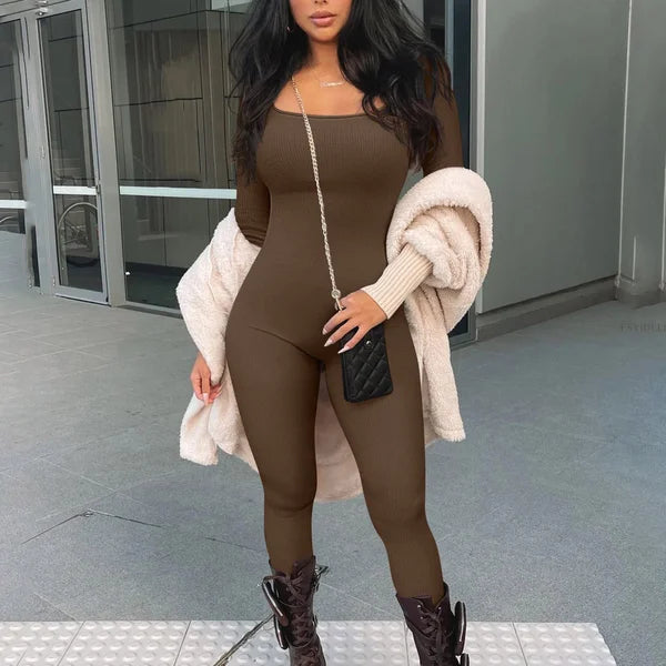 Jumpsuit with Tummy ControlPanel