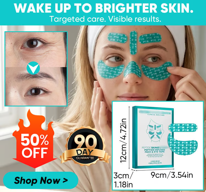⏰Buy one get one free! Last five hours!🔥 Peter Thomas Roth Peptide Skinjection Peptide Infused Face + Eye Tape