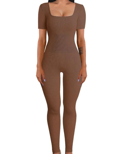 Jumpsuit with Tummy ControlPanel