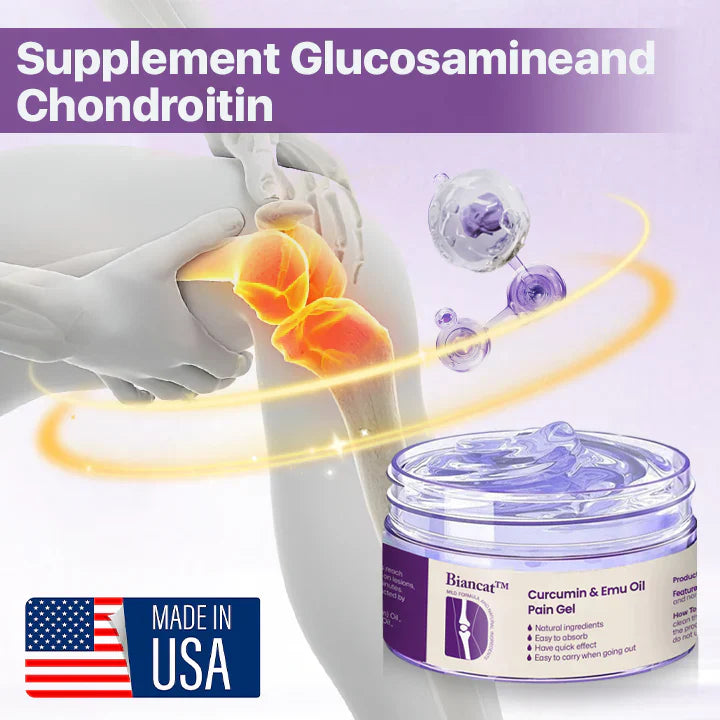 Biancat® Curcumin &amp; Emu Oil Pain Gel
