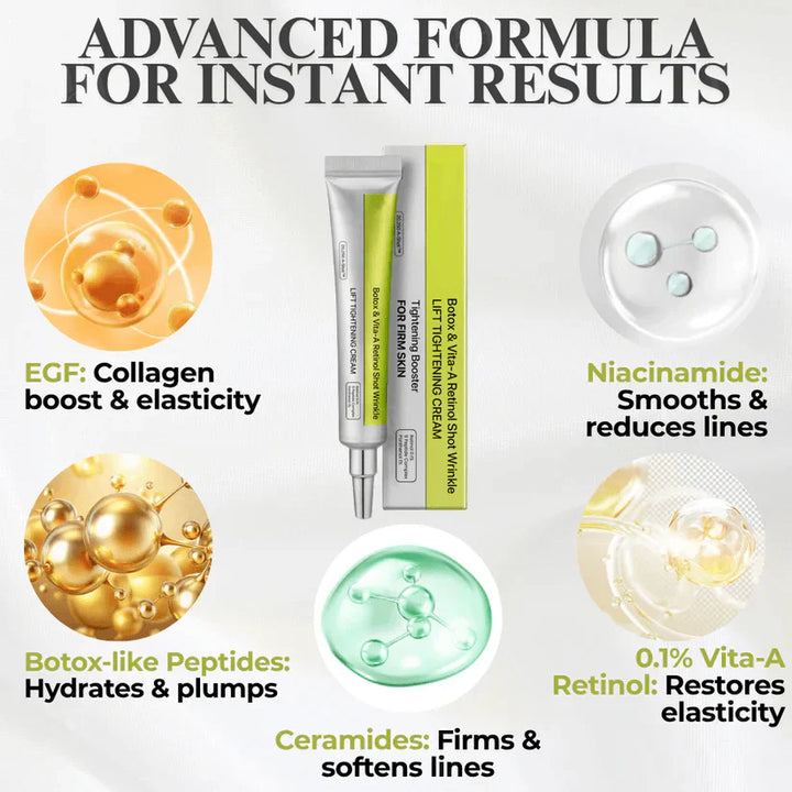 👏🌿Made and shipped from the USA 💫Tiworld® Botox &amp; Vita-A Retinol Shot Wrinkle-Lift Tightening cream - Last Day Promotion 70% OFF