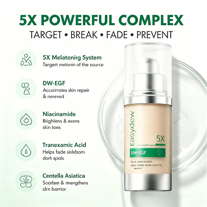 ✨5X Intensive Dark SpotCorrector Serum - TargetstubbornHyperpigmentation &amp;Even Skin Tone-LT