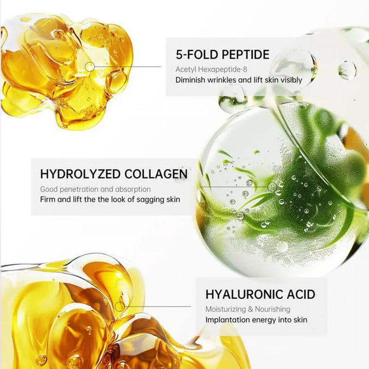 Roller Massage Neck Cream 🧴 Collagen &amp; Hyaluronic Acid | Firms Neck, Reduces Wrinkles &amp; Double Chin
