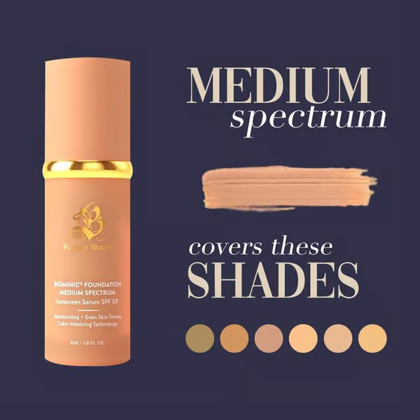 🔥Last Day Sale 69% OFF🎁Biomimic Foundation 4 in 1 - Light Spectrum