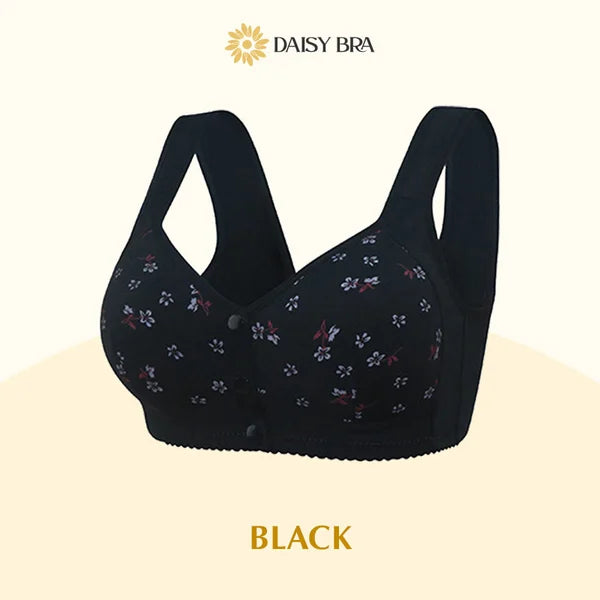 COMFORTABLE  CONVENIENT FRONT BUTTON BRA
