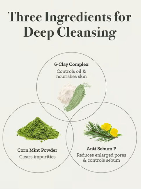 Pore-shrinking Blackhead removal&amp;Oil-control green tomato cleanser